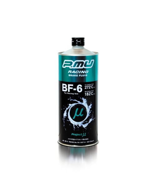 P.MU Racing - BF-6 - Racing Brake Fluid - DOT 5.1 - 1 Liter