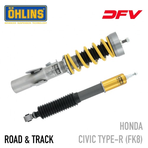 Öhlins Road & Track DFV Coil-Over Suspension - Honda Civic Type R FK8 / FL5