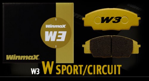 Winmax W3 Brake Pads - AP Racing CP8350 - D41 Radial Depth